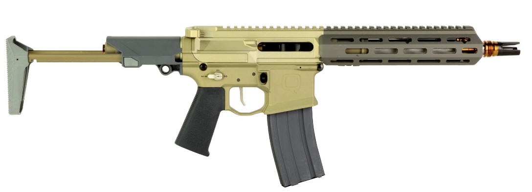 Q 5.56 NATO 9.69 IN 15 TWIST SBR GRAY ACCENTS HB-556-10IN-SBR - Win Repeating Arms Promotion